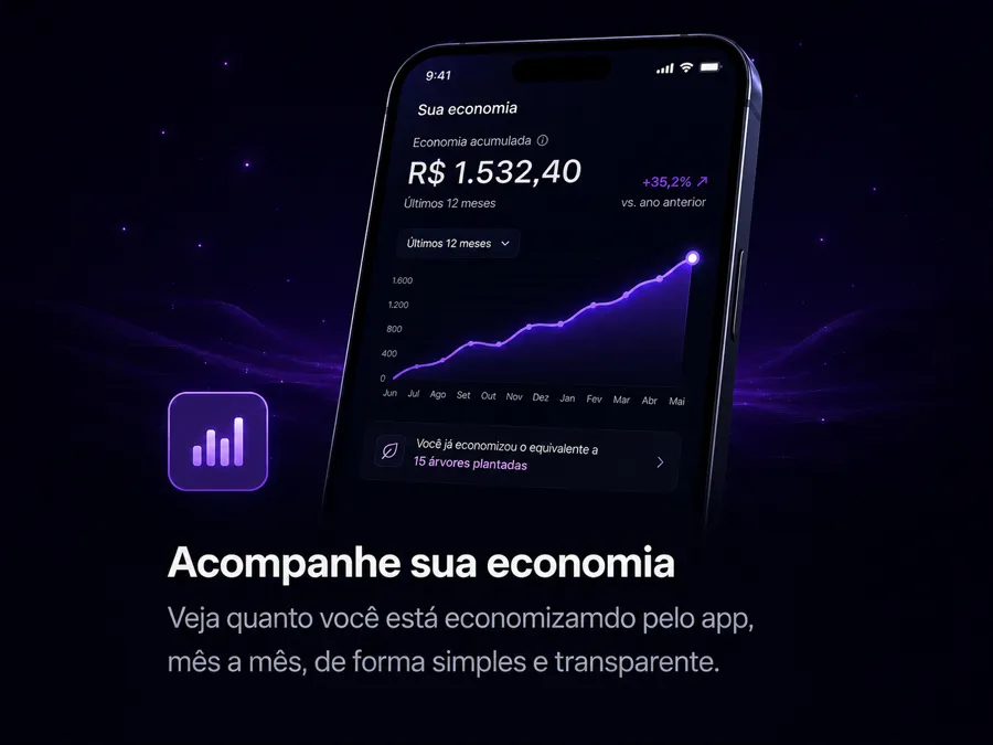 Acompanhe sua economia